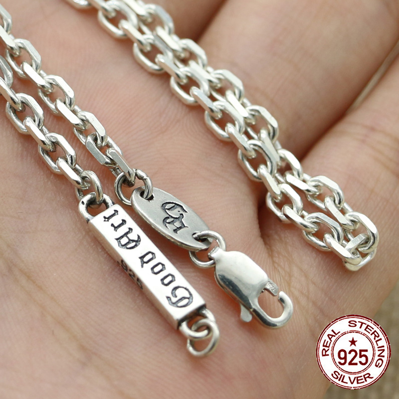 Street Fashion Com - Collar de plata de ley S925