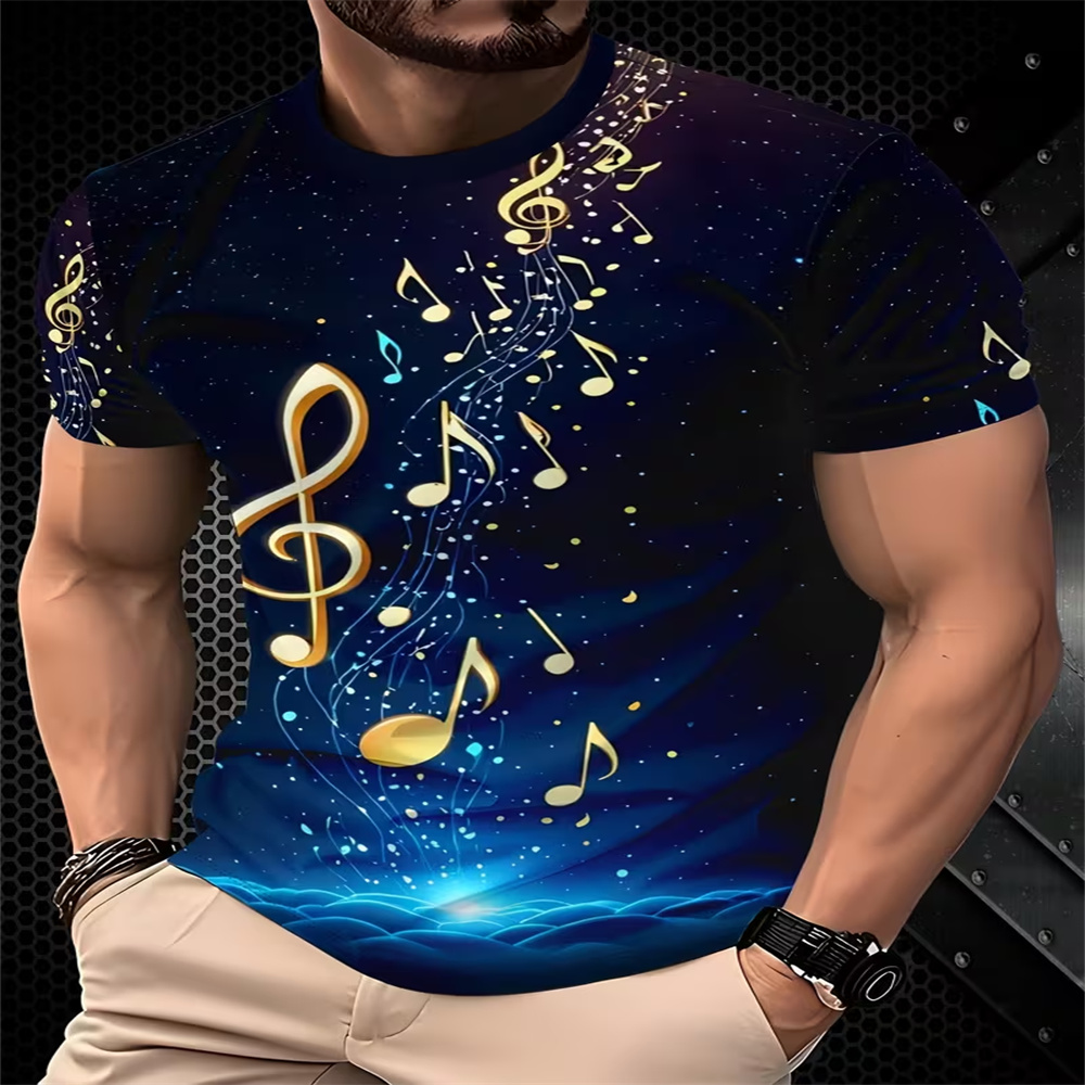 Street Fashion Definition - Camiseta de Verano con Estampado 3D