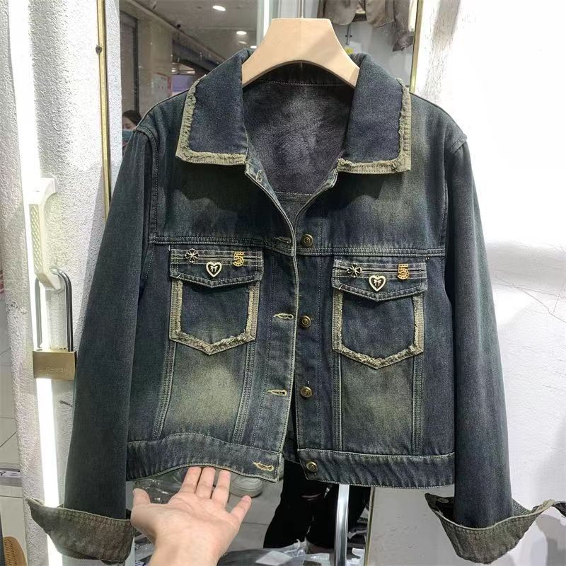 Street Fashion Hong Kong - Chaqueta vaquera de moda para mujer,