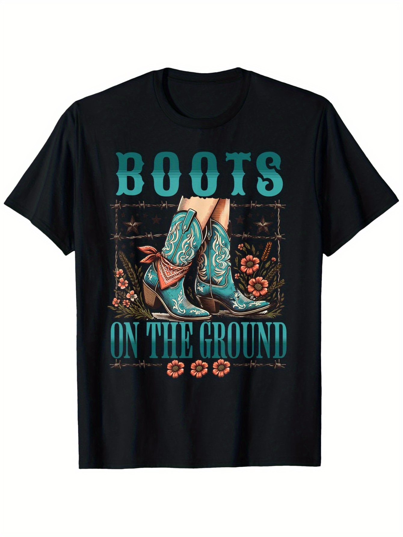 Street Fashion Com - Camiseta para mujer Boots On The
