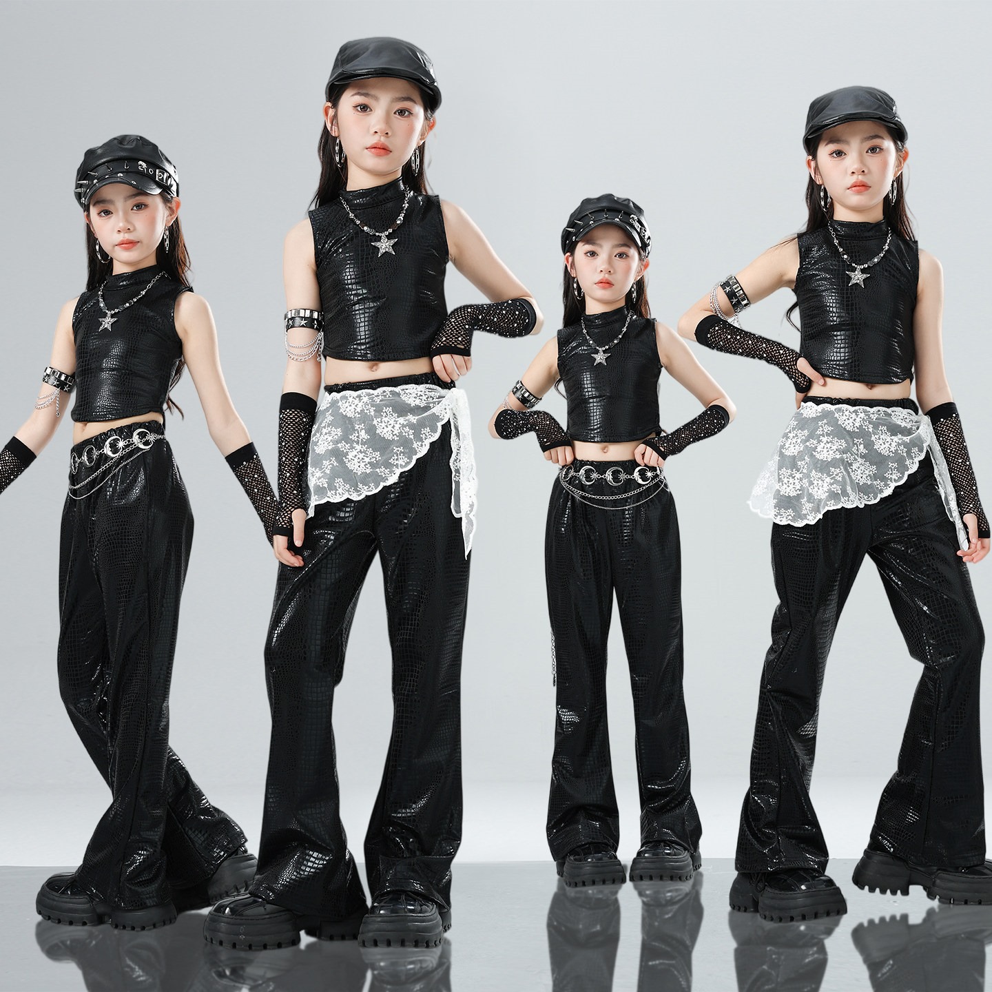 Street Fashion Kpop - Ropa de baile de Jazz para