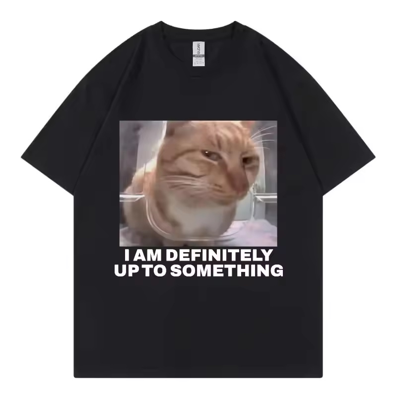 Street Fashion Definition - Camiseta con meme de gato divertido,