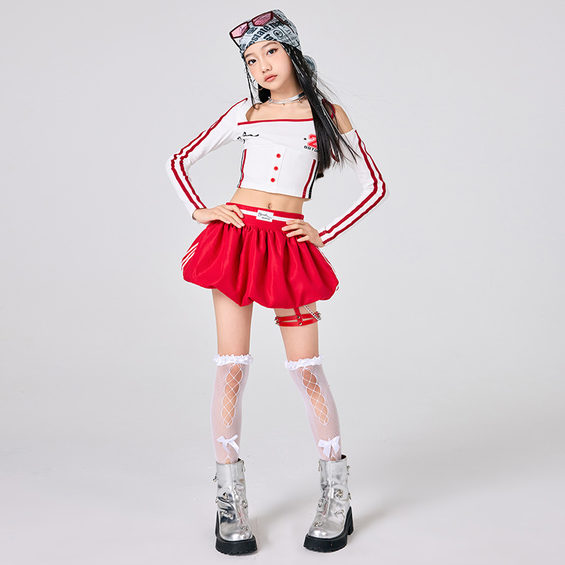 Street Fashion Outfit Girl - Ropa de Hip Hop para niñas,