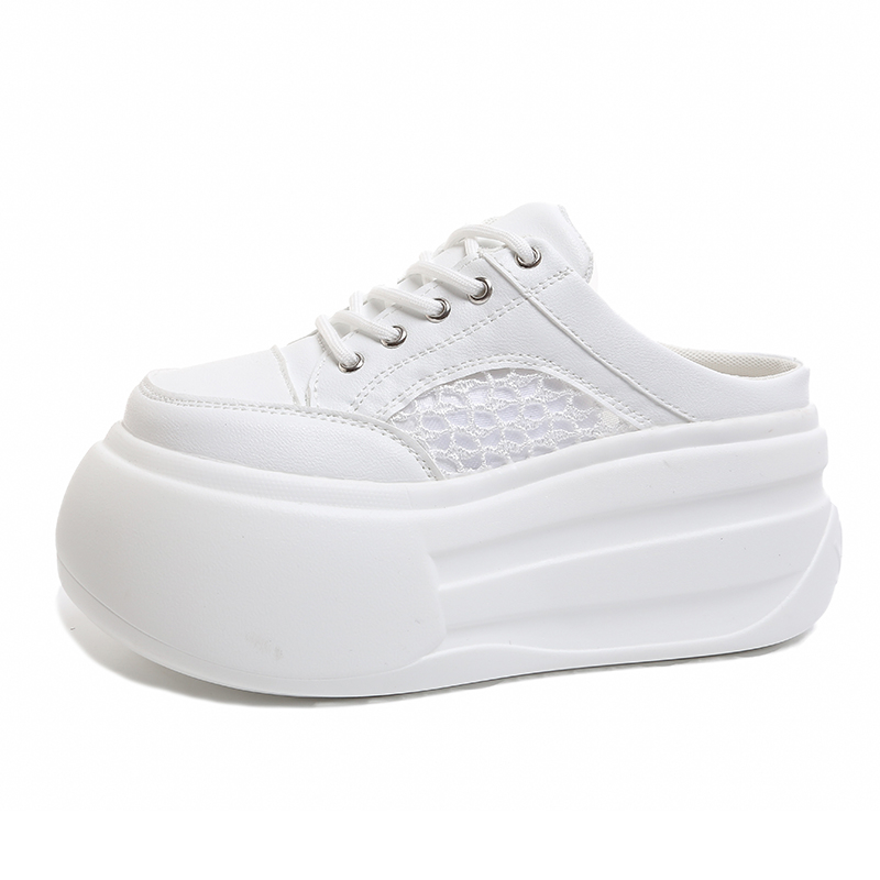Chunky Sneaker Platform - Sandalias de Plataforma con Cordones para
