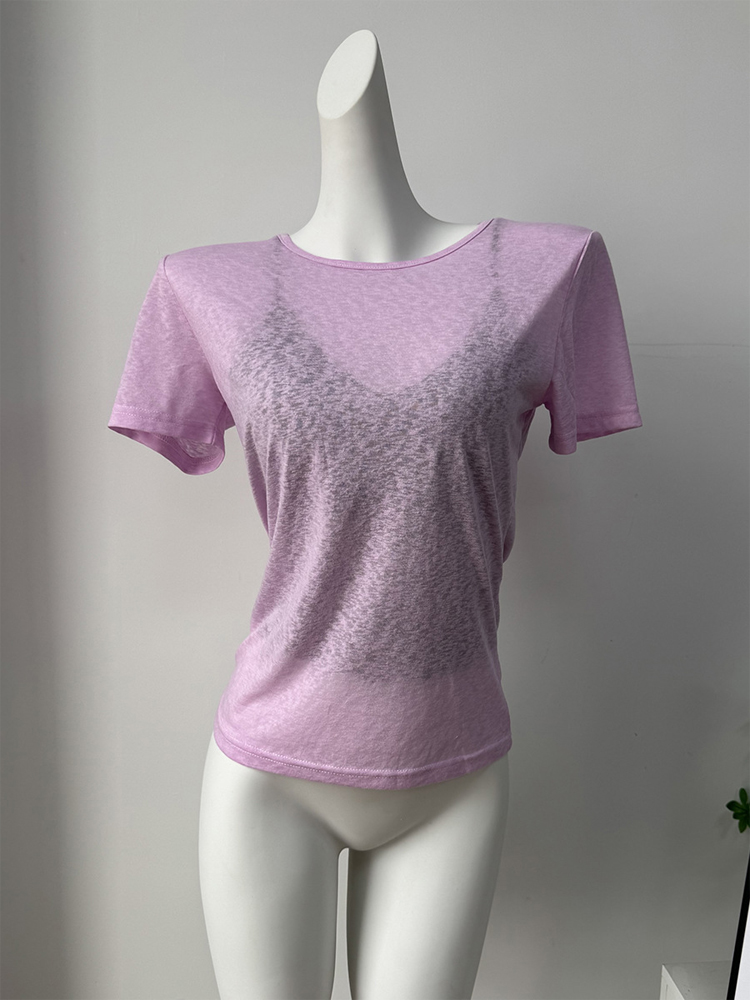 Street Fashion Com - Camiseta de manga corta de algodón
