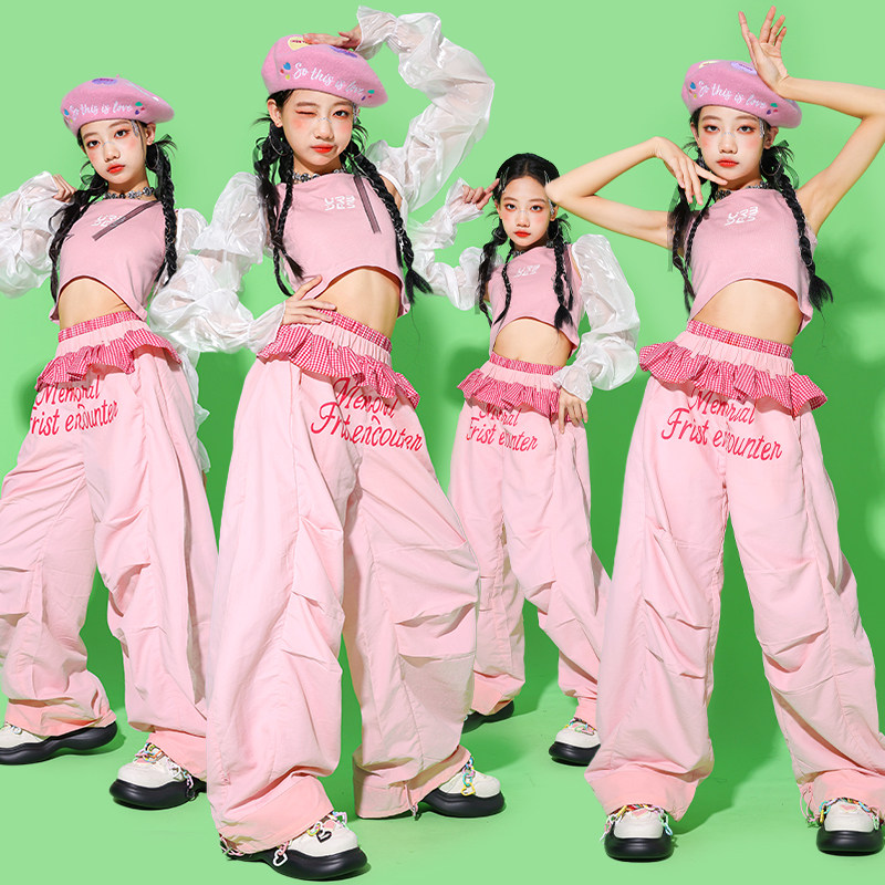 Street Fashion Kpop - Ropa de baile de Jazz para