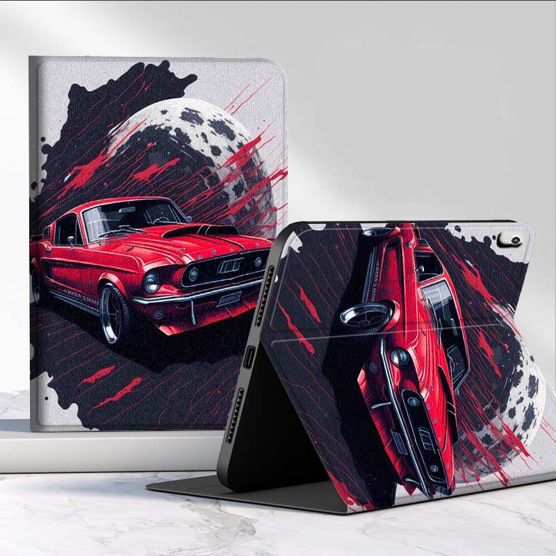 Street Fashion Graffiti - Amarillo Mustang Street Graffiti humo para