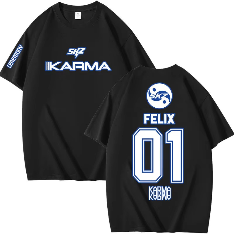Street Fashion Kpop - Camiseta Popular de manga corta Kpop