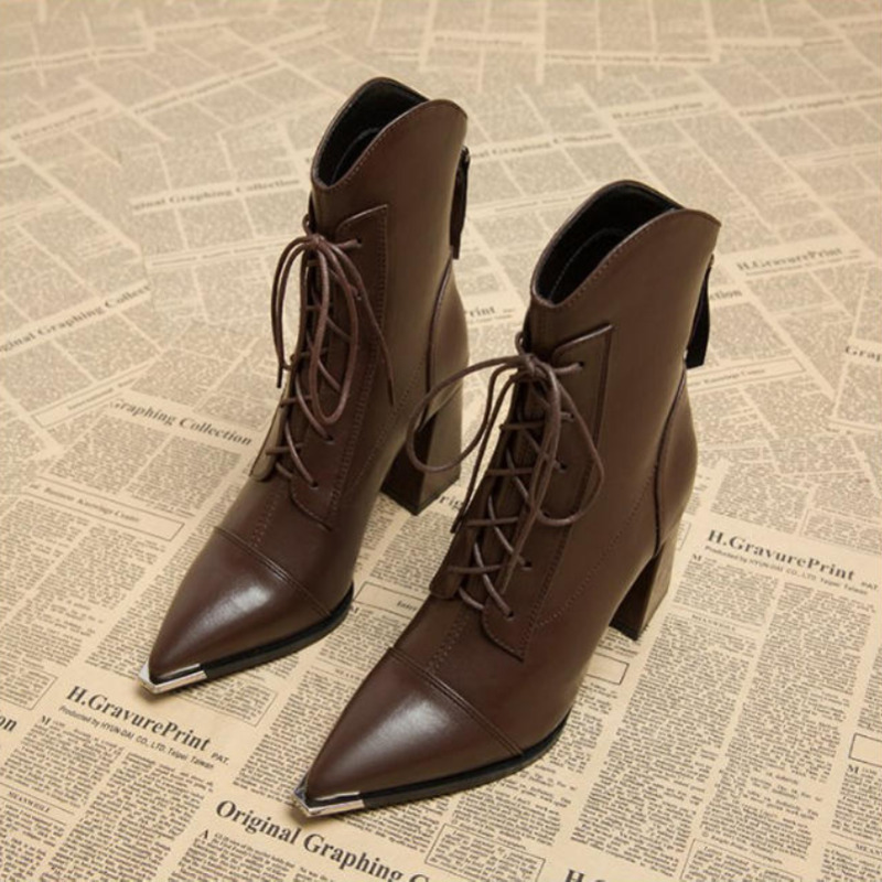 Street Fashion Luxury - Botines de Mujer, zapatos de tacón