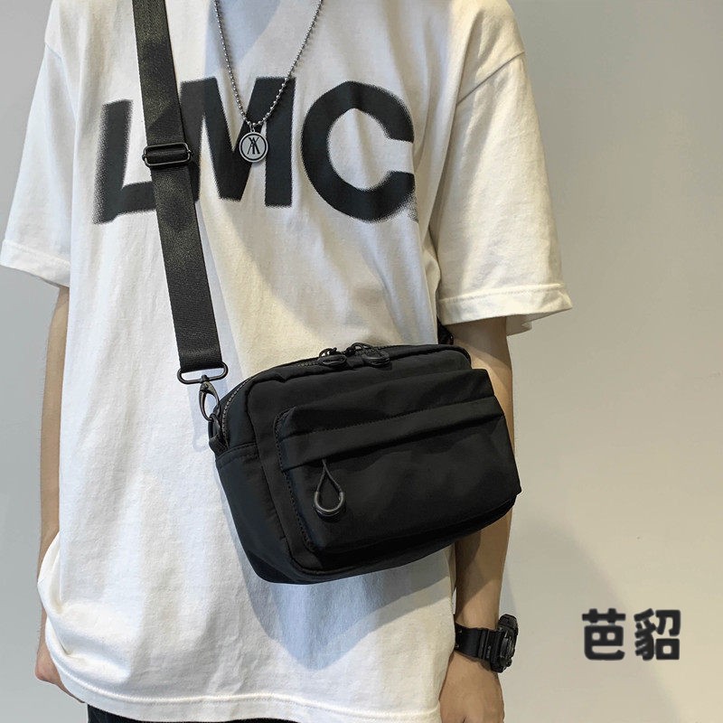 Street Fashion Hong Kong - Bolso bandolera estilo Hong Kong, unisex,