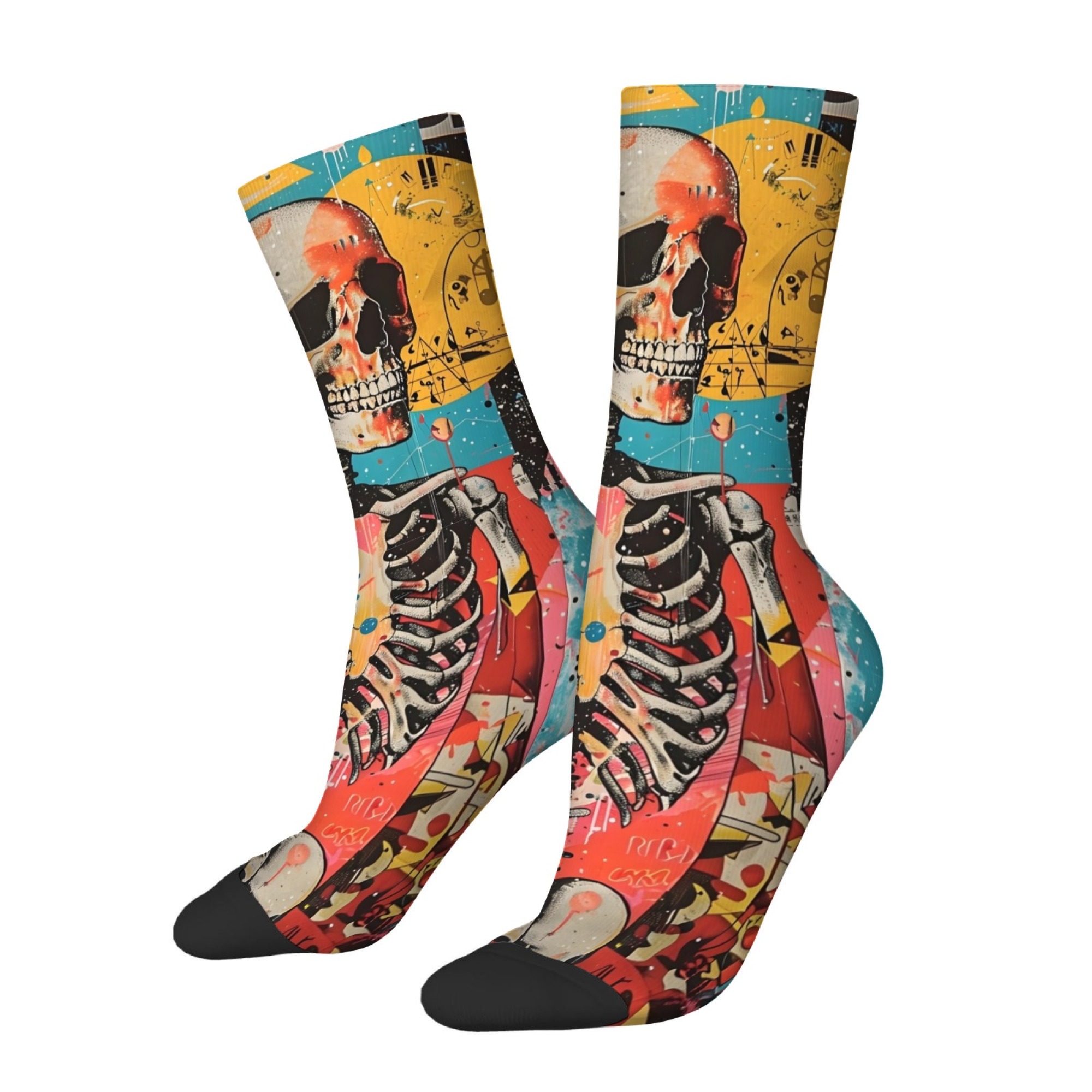 Calcetines de hombre con diseñ - Street Fashion Graffiti reseña y precio
