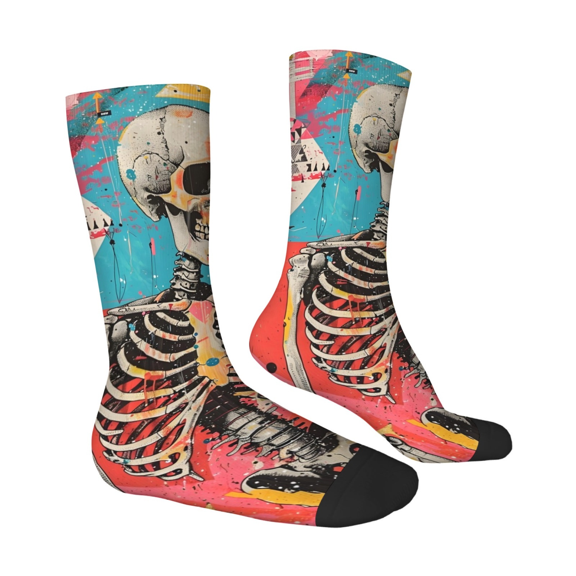 Calcetines de hombre con diseñ - Street Fashion Graffiti reseña y precio