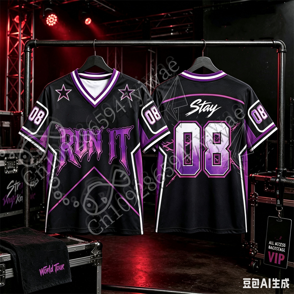 Camiseta Run It 2026 para Conc - Street Fashion Kpop reseña y precio