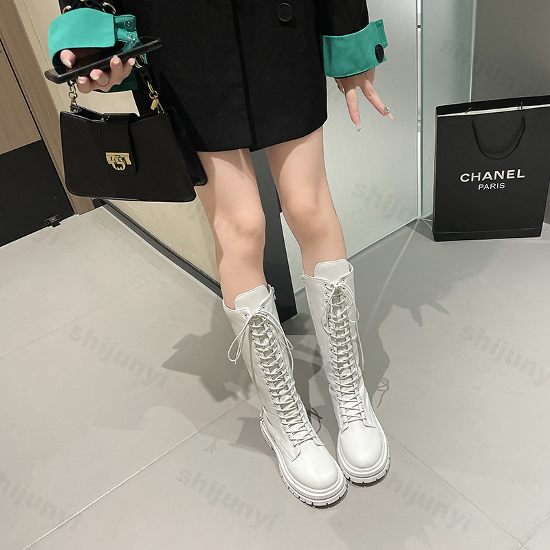 Botas de Caballero para Mujer, - Chunky Sneaker Platform reseña y precio