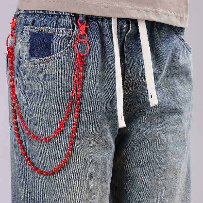 Cadena de cintura de múltiples - Street Fashion Hip Hop reseña y precio