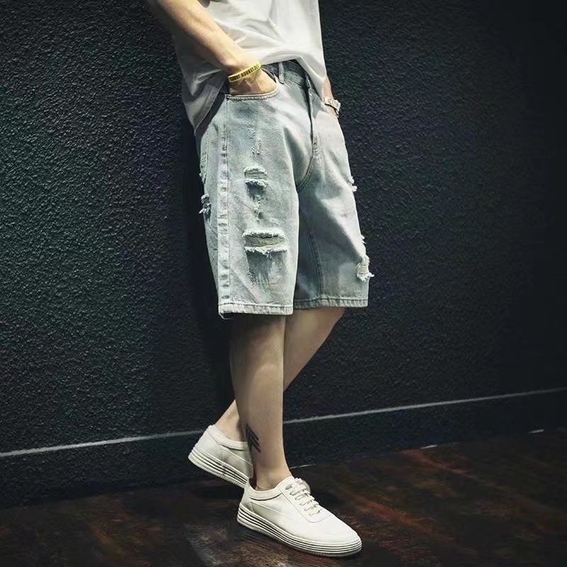 Shorts Vaqueros Rotos para Hom - Street Fashion Hong Kong reseña y precio