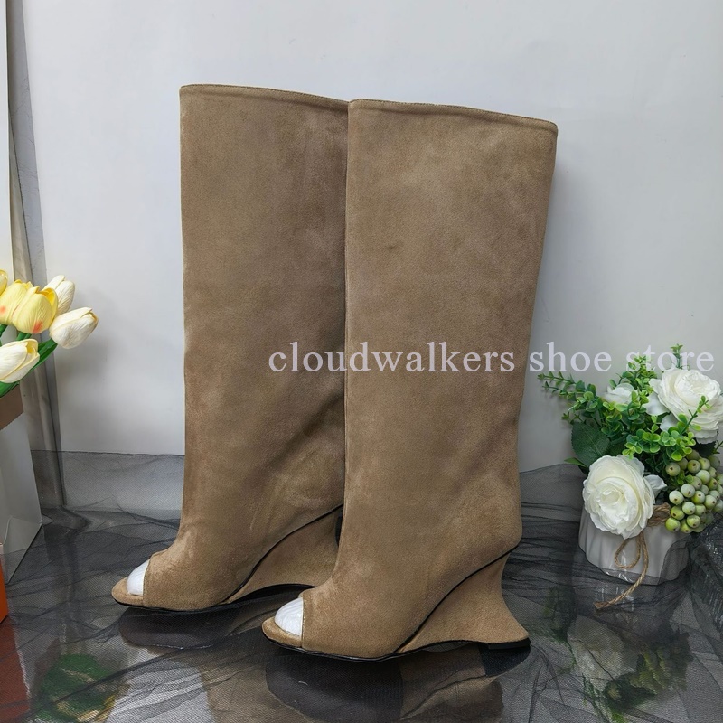Nuevas botas hasta la rodilla  - Street Fashion Walk reseña y precio