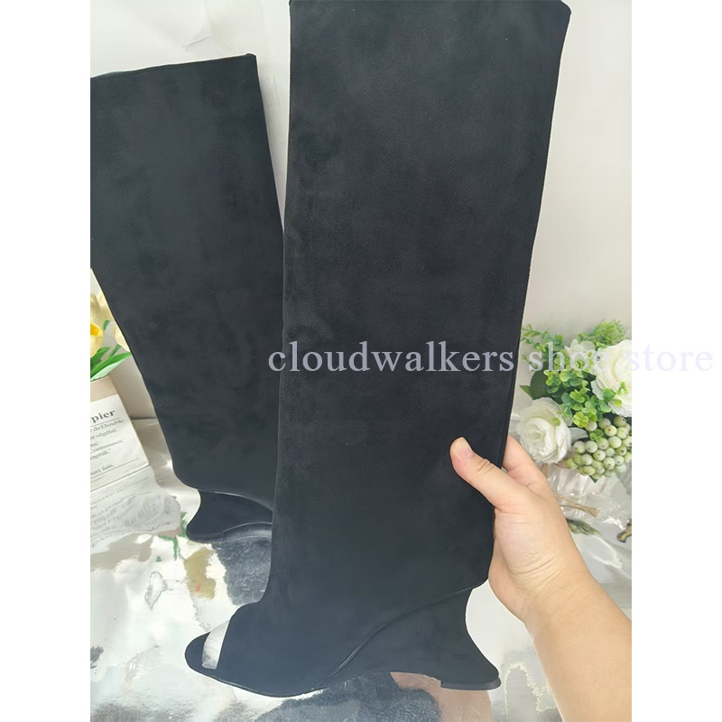 Nuevas botas hasta la rodilla  - Street Fashion Walk reseña y precio