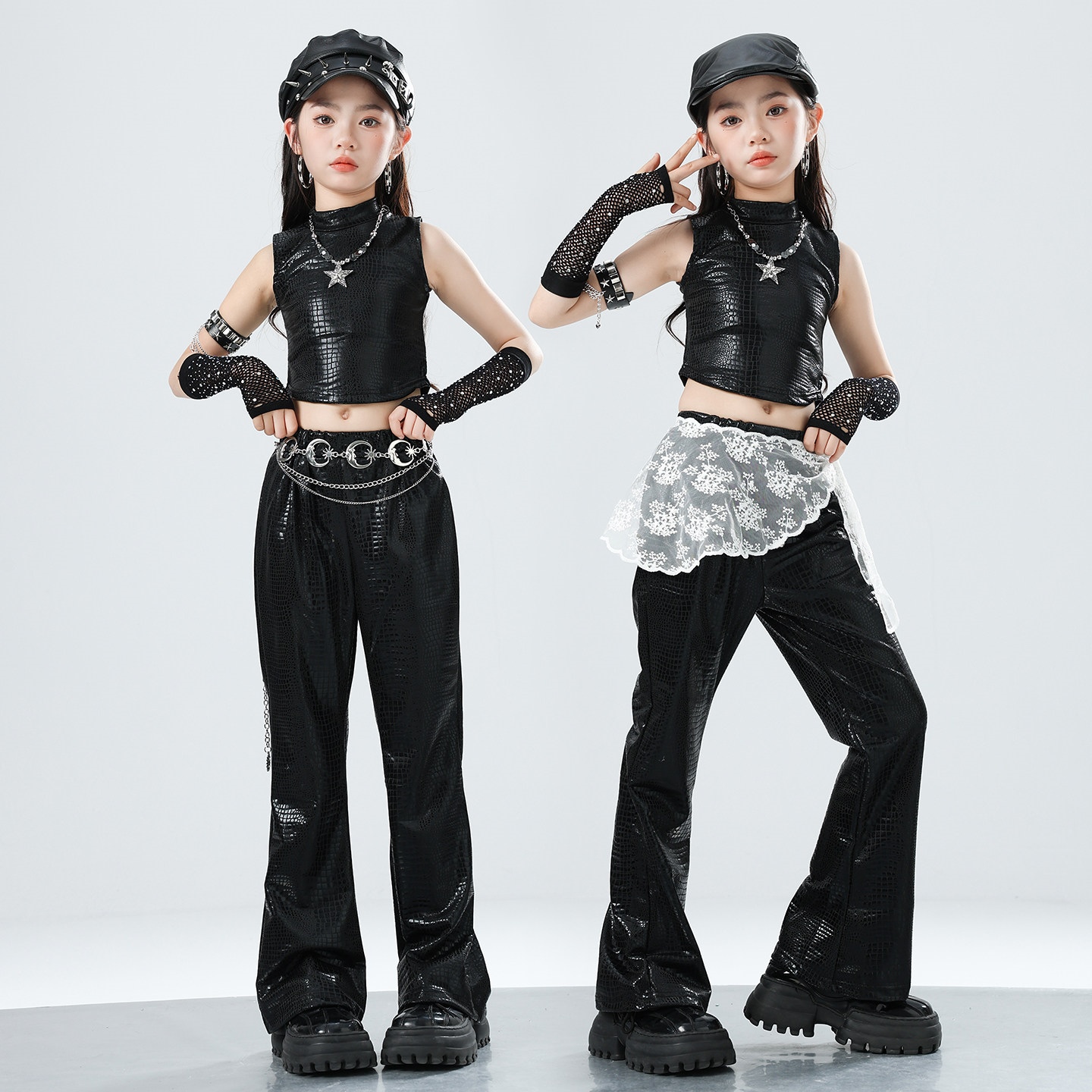 Ropa de baile de Jazz para niñ - Street Fashion Kpop reseña y precio