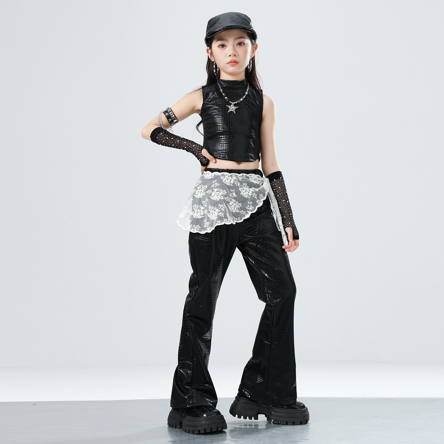 Ropa de baile de Jazz para niñ - Street Fashion Kpop reseña y precio