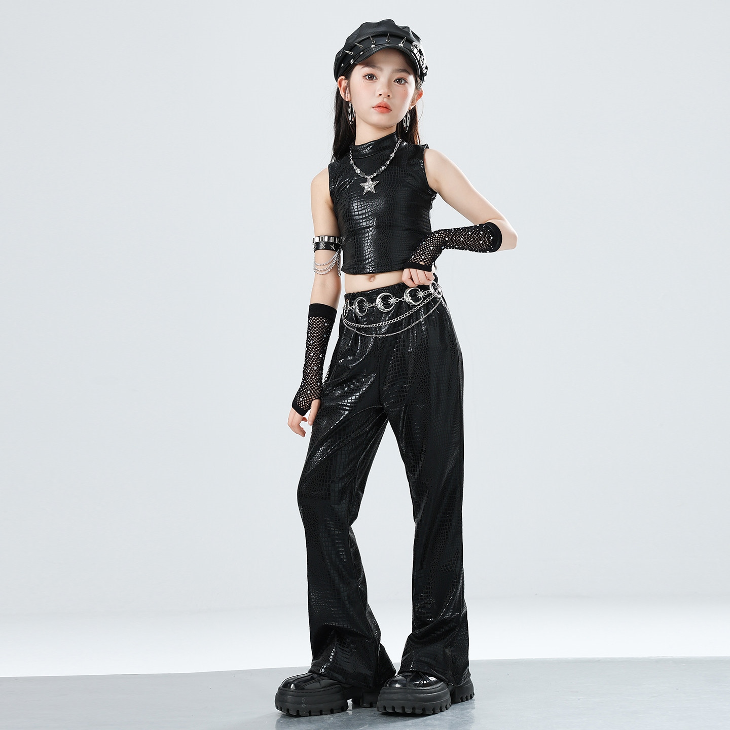 Ropa de baile de Jazz para niñ - Street Fashion Kpop reseña y precio