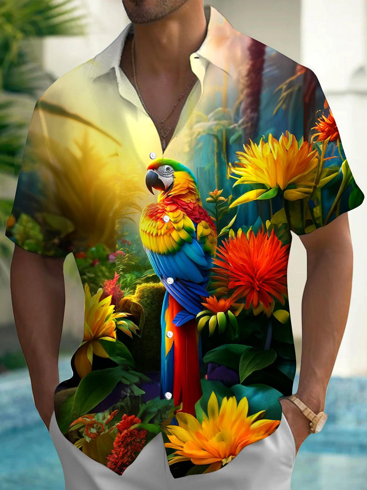 Nueva camisa hawaiana de manga - Street Fashion Walk reseña y precio