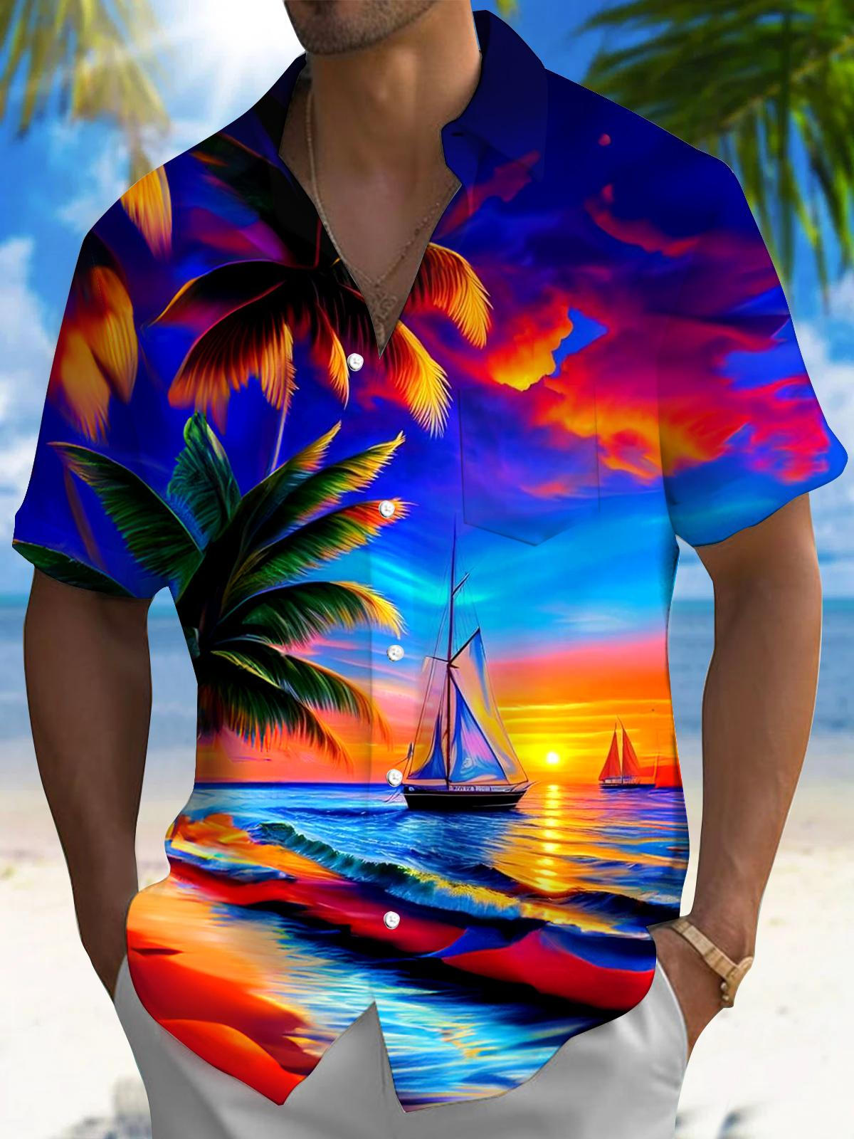 Nueva camisa hawaiana de manga - Street Fashion Walk reseña y precio