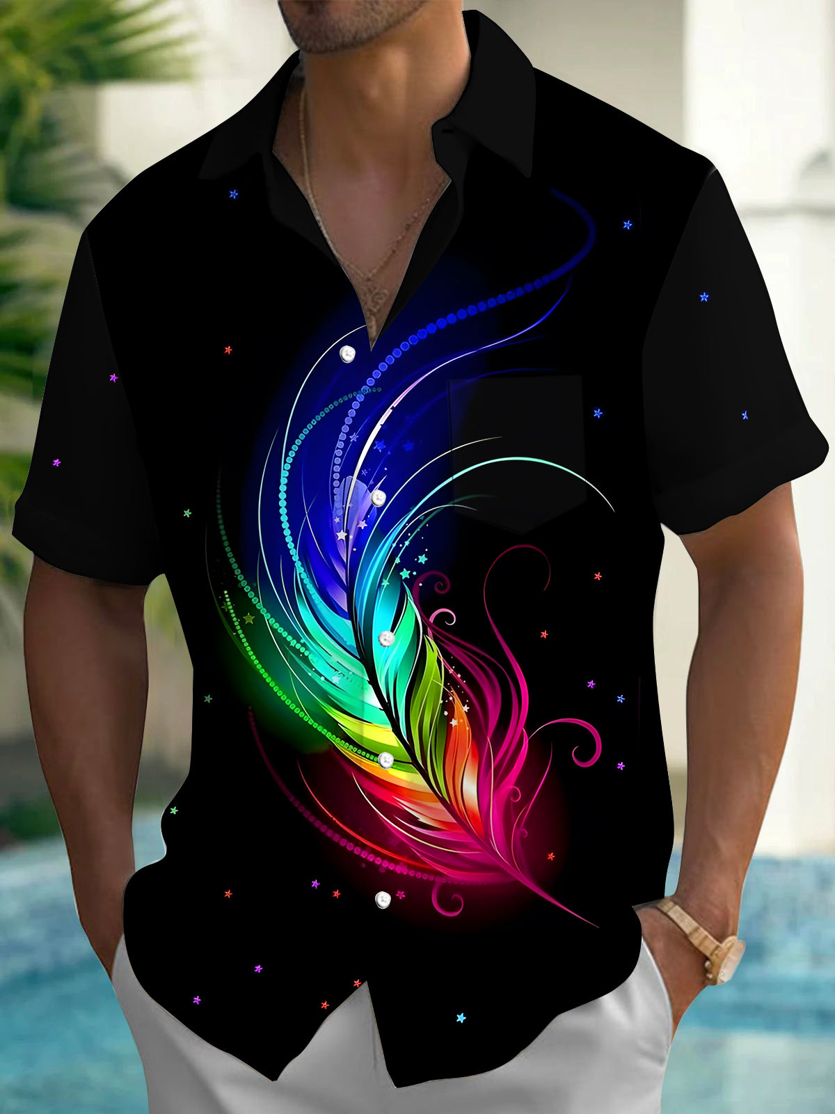 Nueva camisa hawaiana de manga - Street Fashion Walk reseña y precio