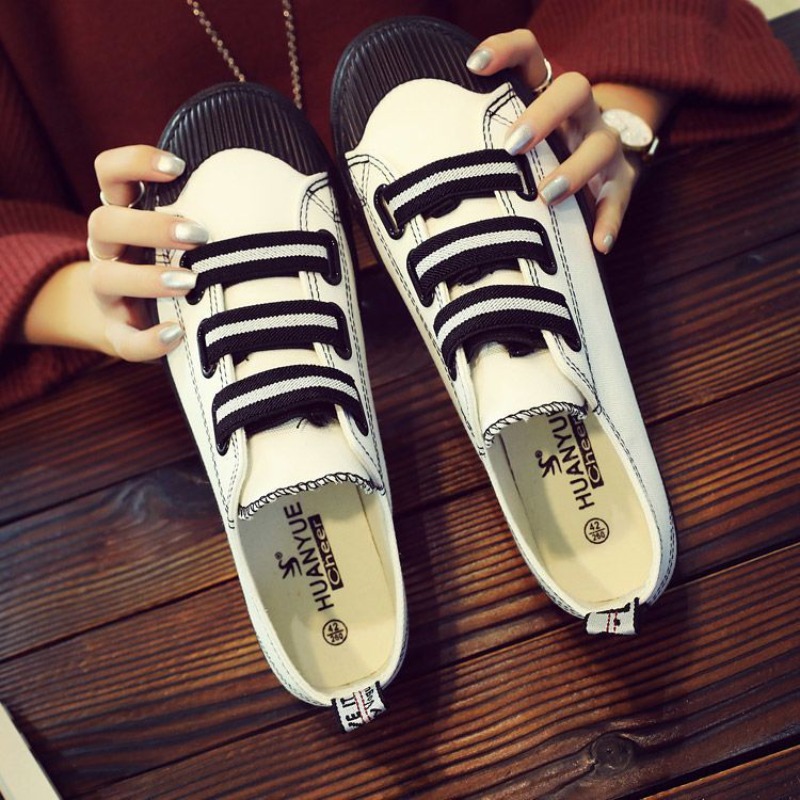 Zapatos de Lona Estilo Coreano - Street Fashion Hong Kong reseña y precio