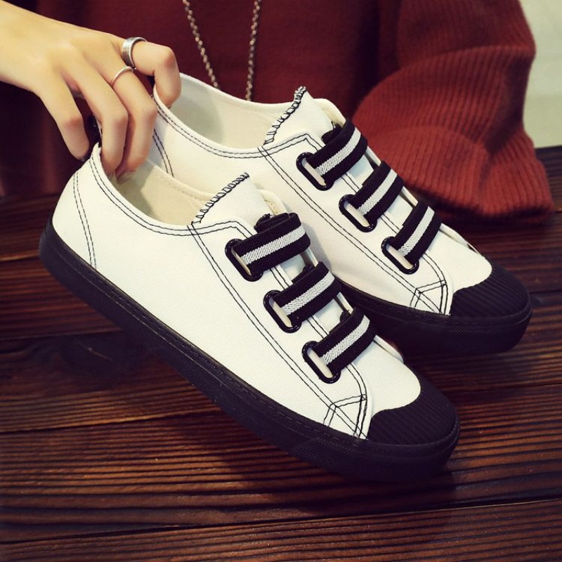 Zapatos de Lona Estilo Coreano - Street Fashion Hong Kong reseña y precio