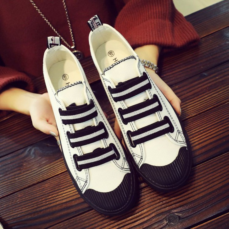 Zapatos de Lona Estilo Coreano - Street Fashion Hong Kong reseña y precio