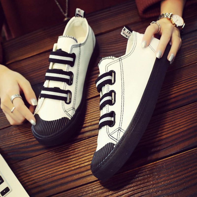 Zapatos de Lona Estilo Coreano - Street Fashion Hong Kong reseña y precio