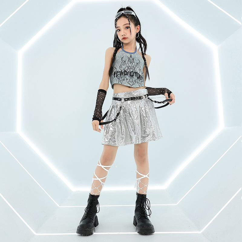 Pantalones vaqueros de Hip Hop - Street Fashion Outfit Girl reseña y precio