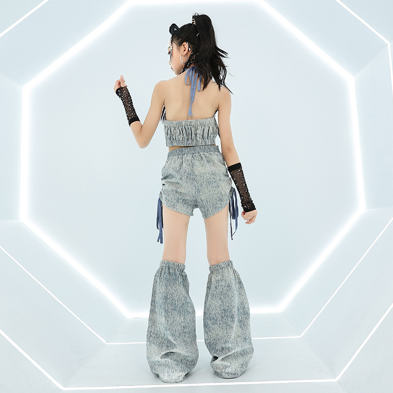 Pantalones vaqueros de Hip Hop - Street Fashion Outfit Girl reseña y precio