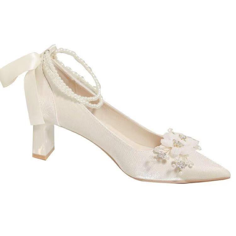 Zapatos de Novia Estilo Francé - French Street Fashion reseña y precio