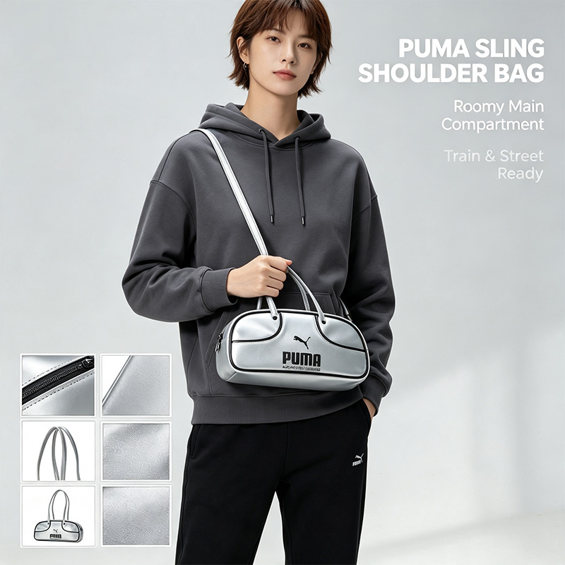 Bolso de hombro Puma para homb - Street Fashion Hong Kong reseña y precio