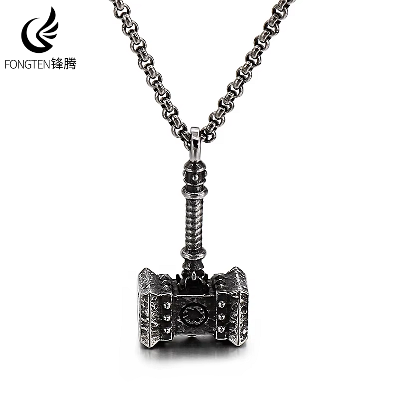 Fongten-collar con colgante de - Fashion Street Singapore reseña y precio
