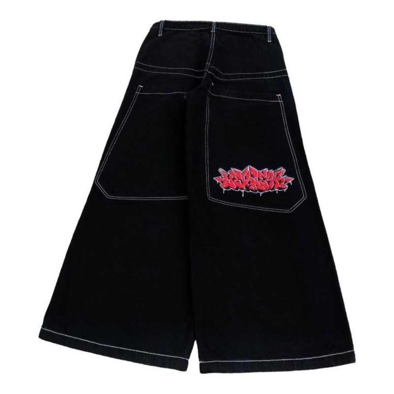 Pantalones Vaqueros Anchos de  - Street Fashion Hip Hop reseña y precio