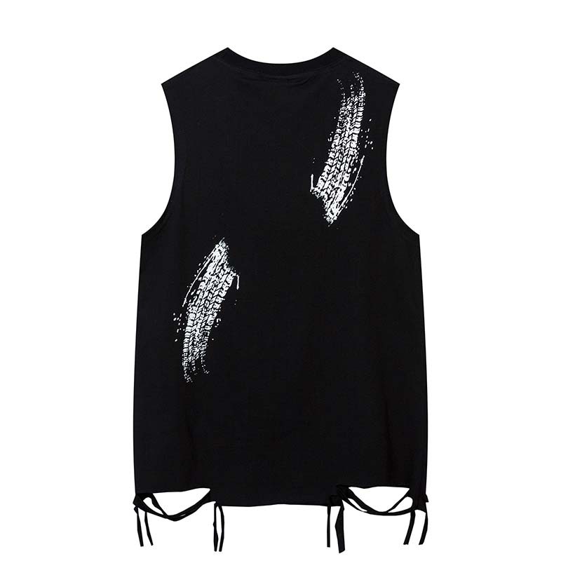 Camisetas sin mangas de moda p - Street Fashion Graffiti reseña y precio