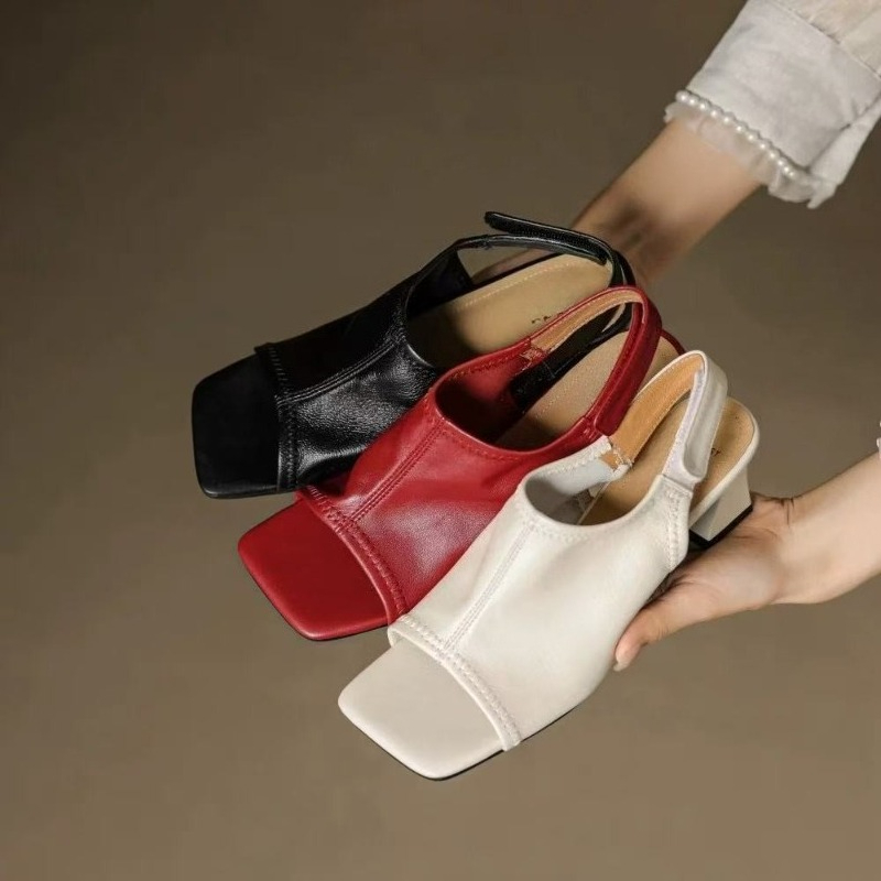 Sandalias Romanas de Tacón Alt - French Street Fashion reseña y precio