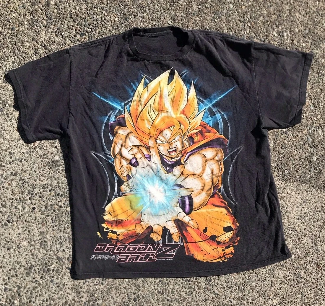 DragonBall Goku Camiseta de ma - Street Fashion Definition reseña y precio